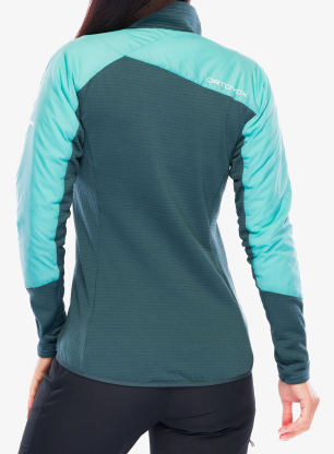 Dámská bunda Ortovox Westalpen Swisswool Hybrid Jacket - dark arctic grey