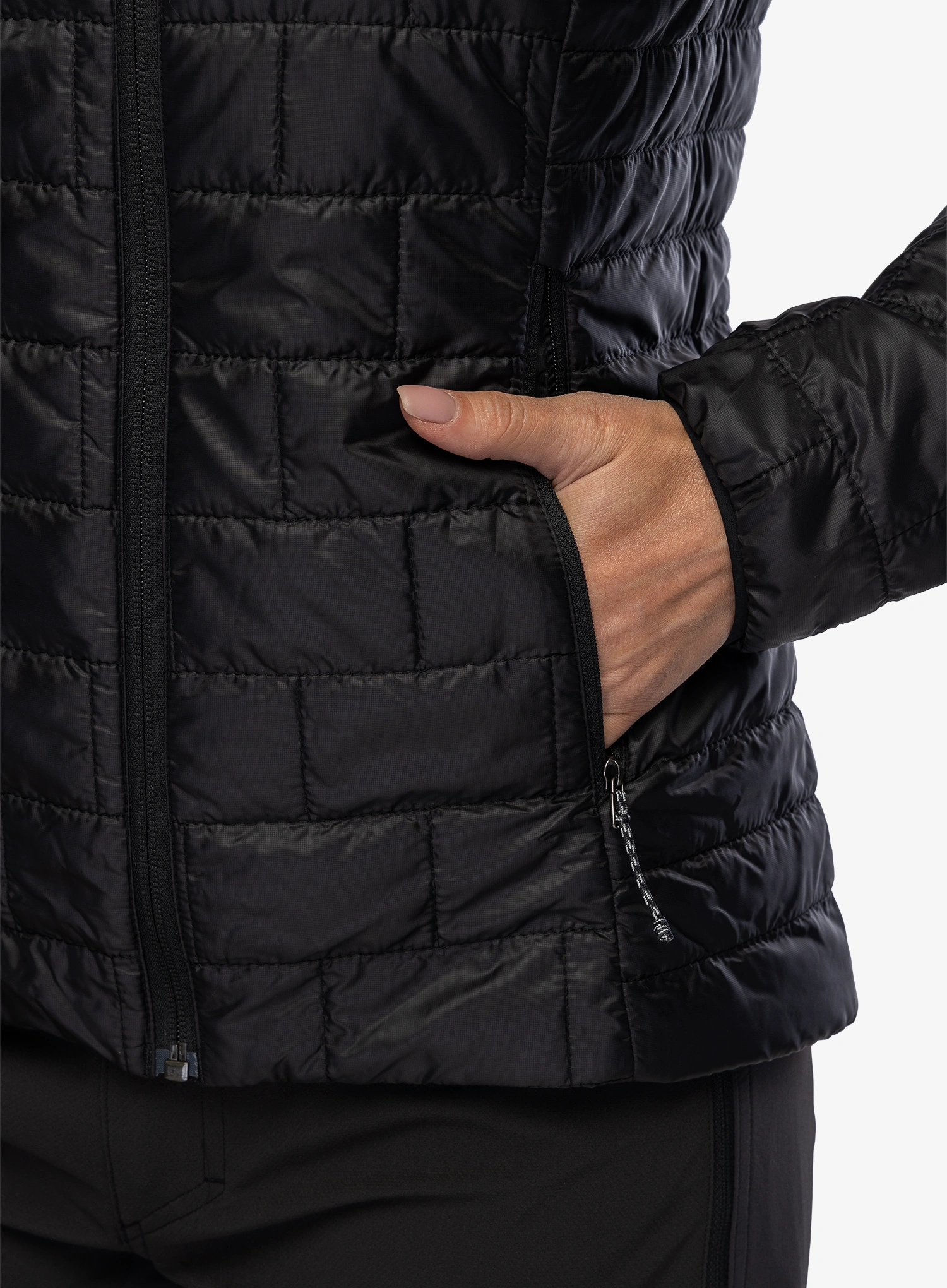 Dámská bunda Patagonia Nano Puff Hoody - black/black/black