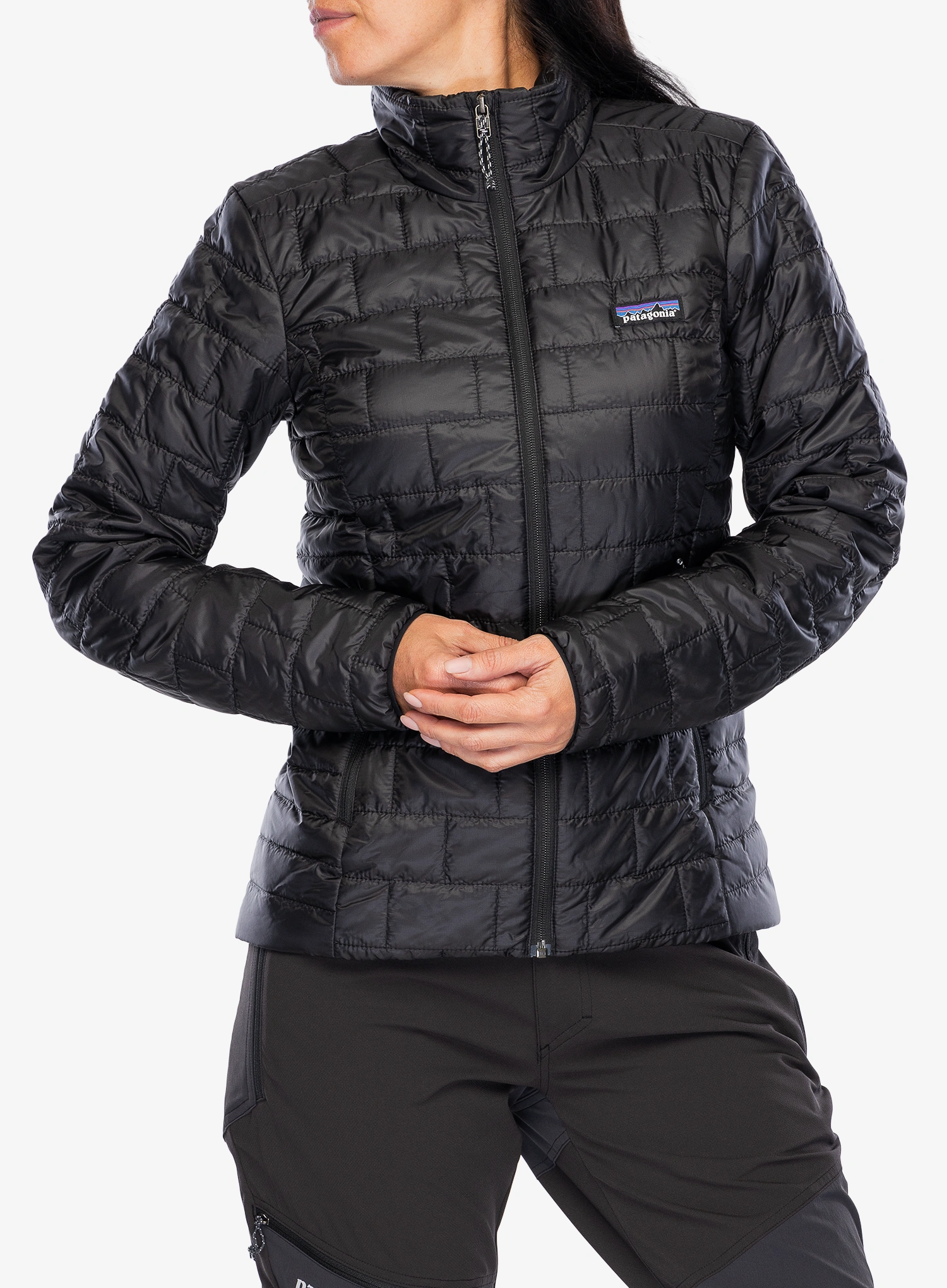Dámská bunda Patagonia Nano Puff Jacket - black/black/black
