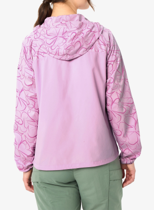 Dámská bunda Vaude Neyland Wind Jacket II - raspberry
