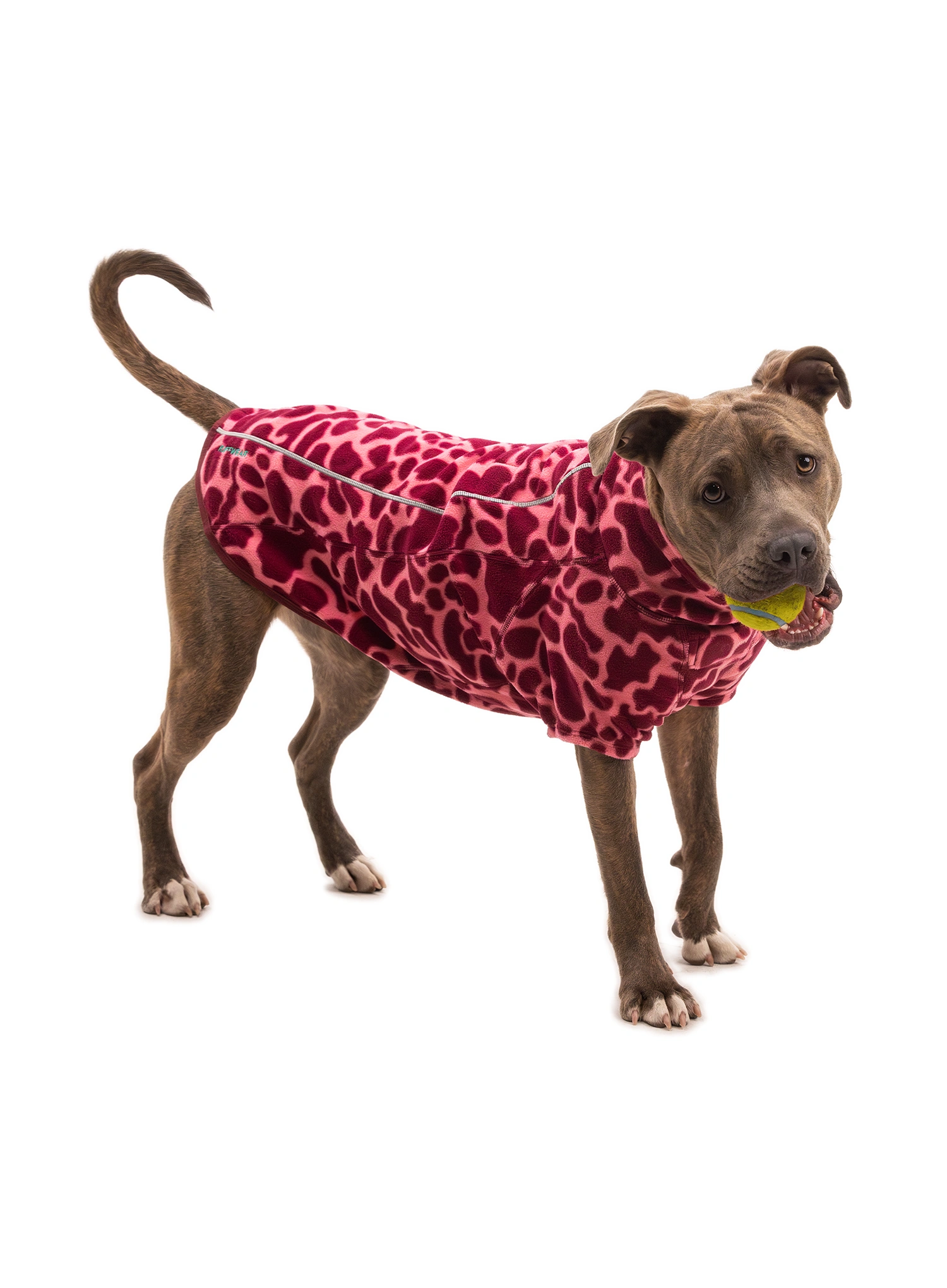 Bunda pro psa Ruffwear Climate Changer Fleece Jacket - berry lava