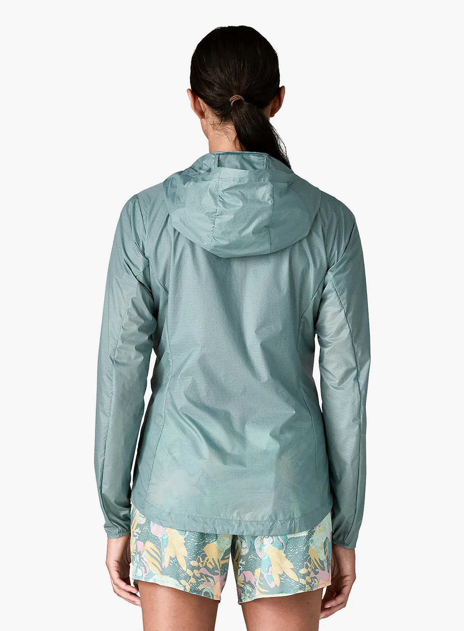 Bunda na běhání dámská Patagonia Houdini Jacket - blue sage