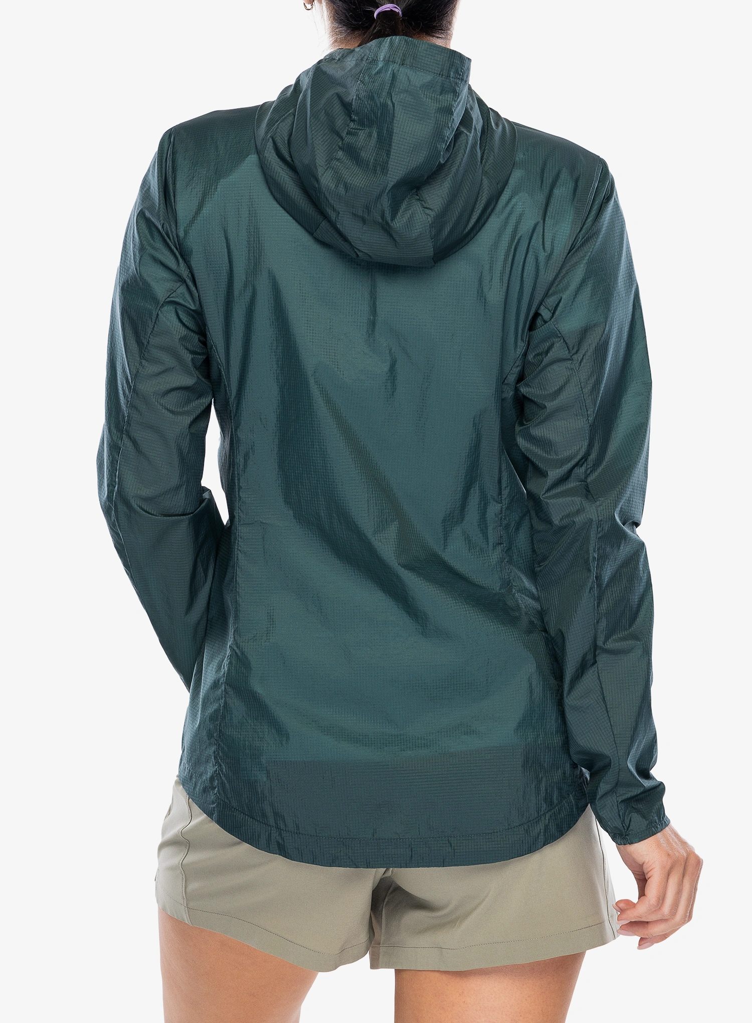 Bunda na běhání dámská Patagonia Houdini Jacket - cascade green