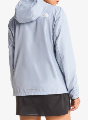 Bunda na běhání dámská The North Face Fontanales Wind Jacket - frost grey