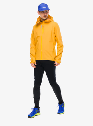 Bunda na běhání Inov-8 Stormshell V4 - yellow