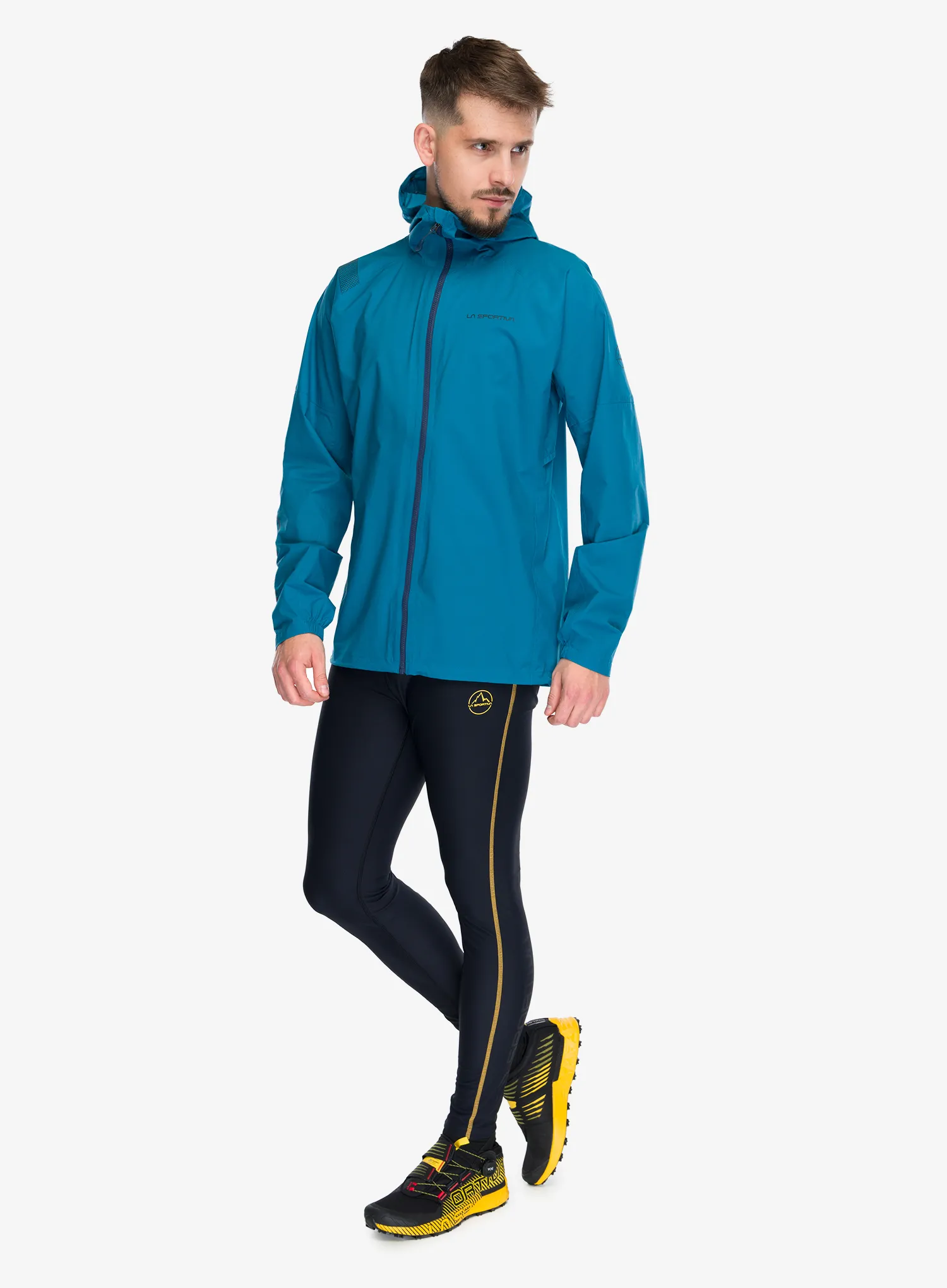 Bunda na běhání La Sportiva Pocketshell Jacket - lake/night sky