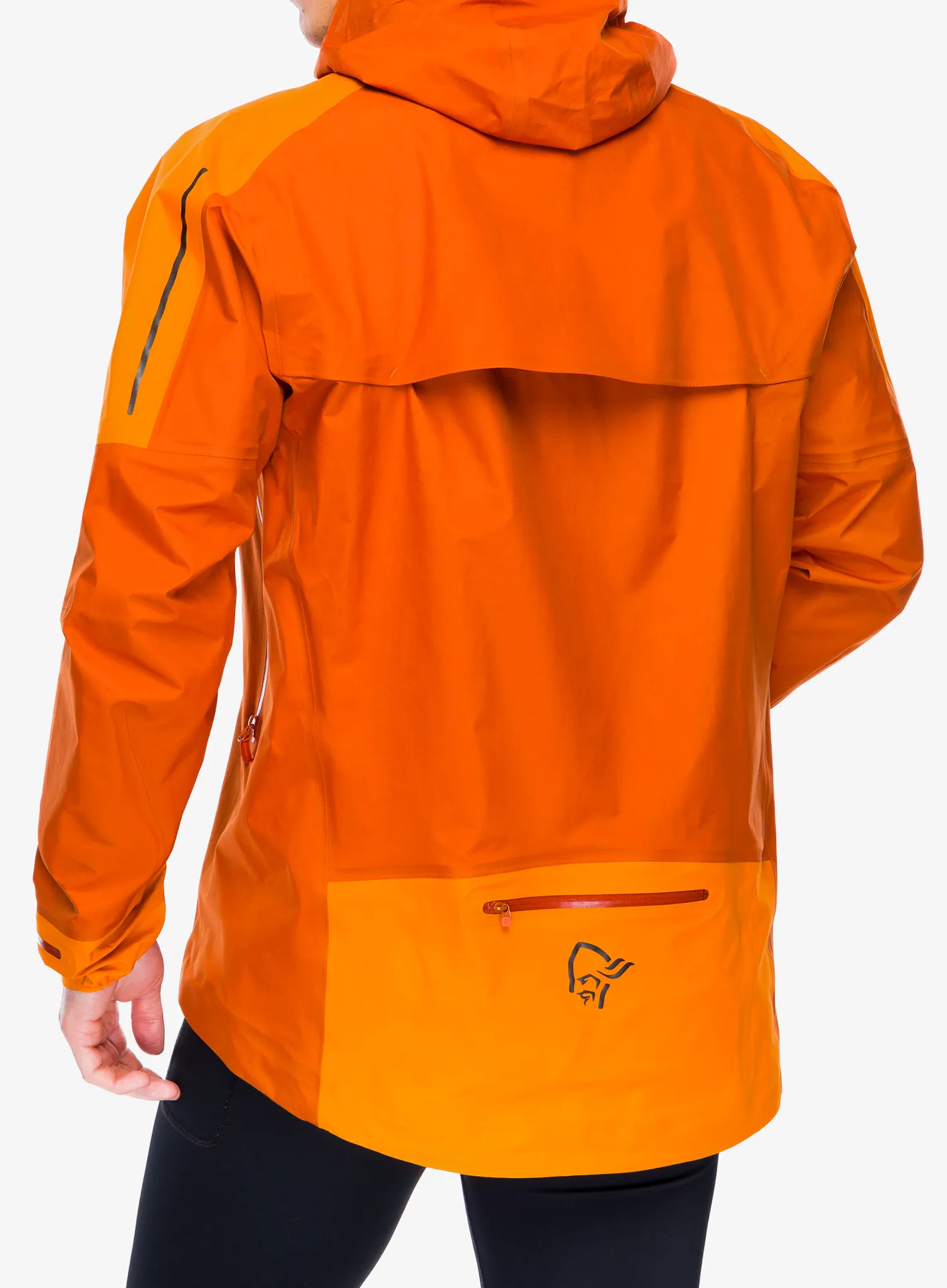 Bunda na běhání Norrona Senja GORE TEX Jacket - exuberance