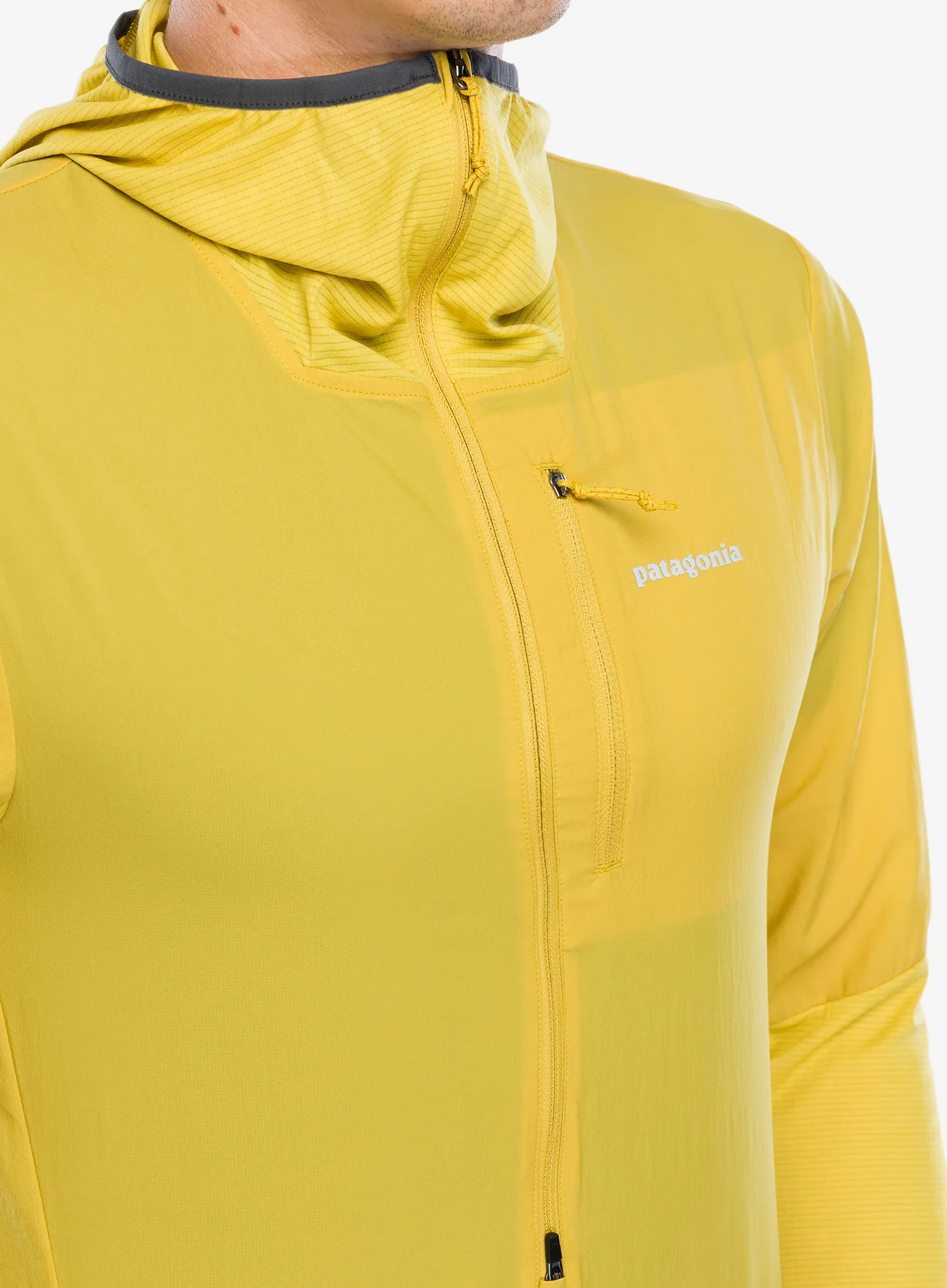 Bunda na běhání Patagonia Airshed Pro Pullover - bundle green