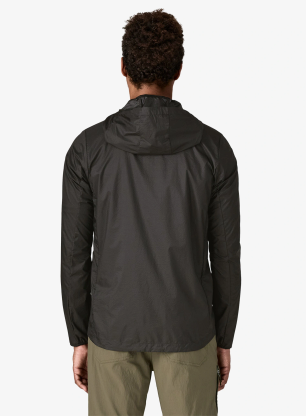 Bunda na běhání Patagonia Houdini Jacket - black w/black