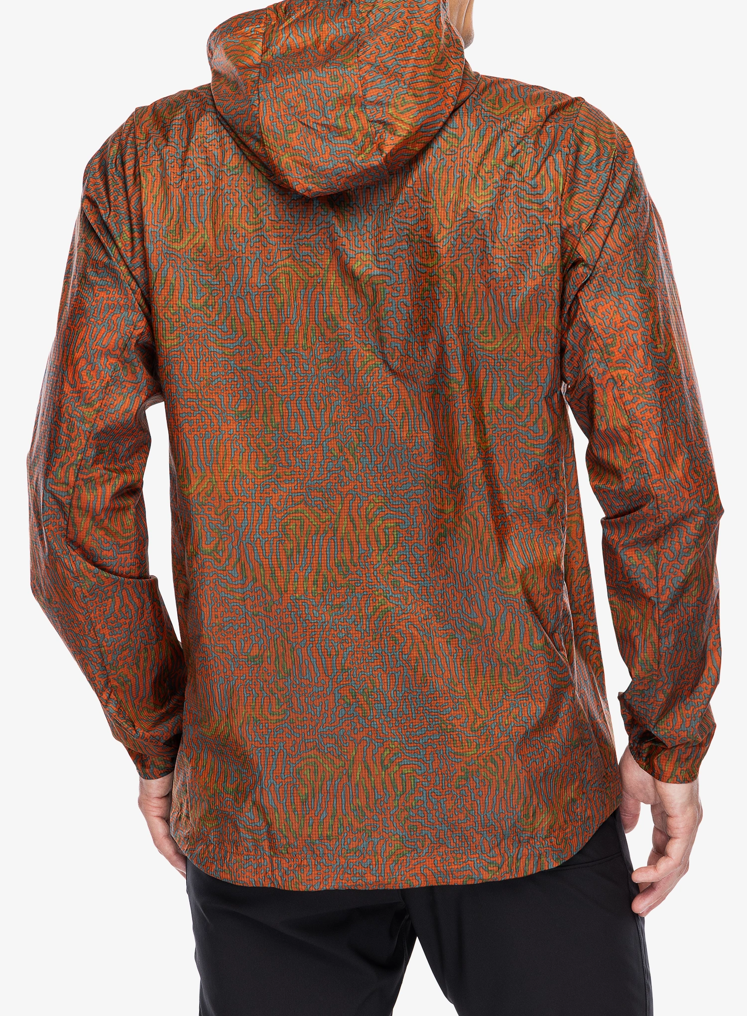 Bunda na běhání Patagonia Houdini Jacket - sea run/robin brown