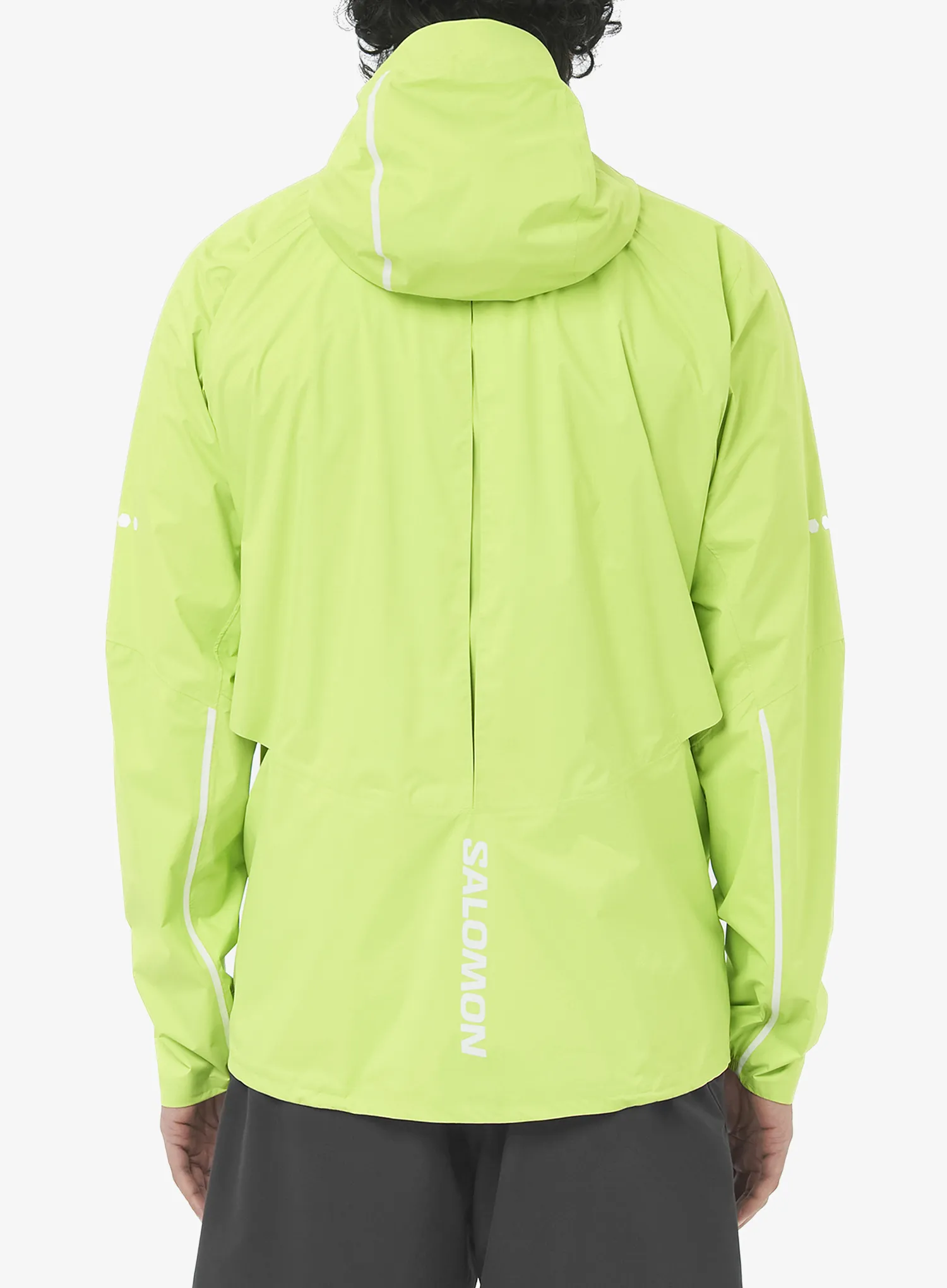 Bunda na běhání Salomon Bonatti Pro JKT - acid lime