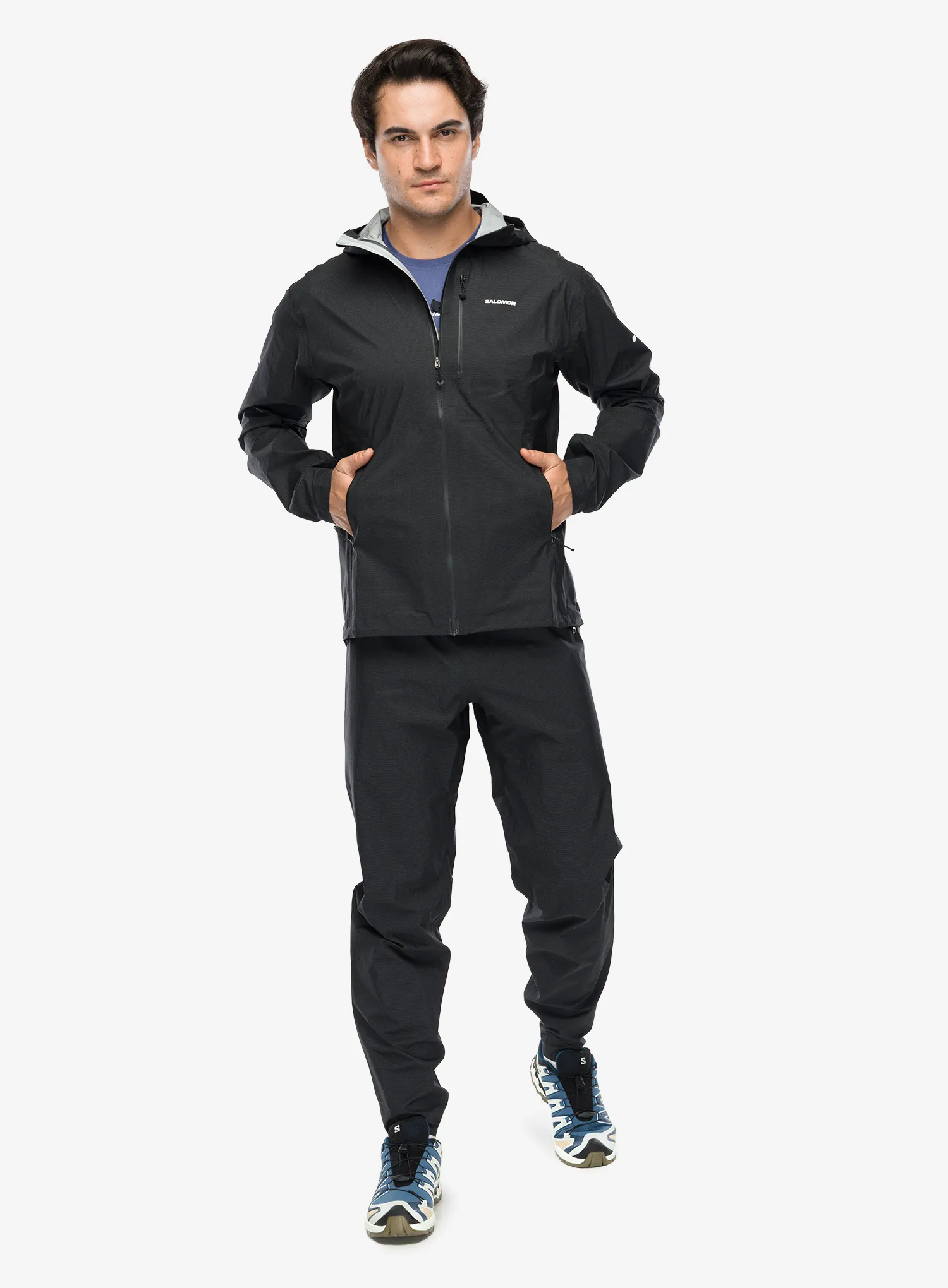 Bunda na běhání Salomon S/Lab Bti Infinite JKT - deep black