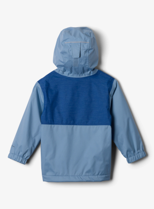 Dětská bunda Columbia Rainy Trails II Fleece Lined Jacket - ripple blue/mountain blue
