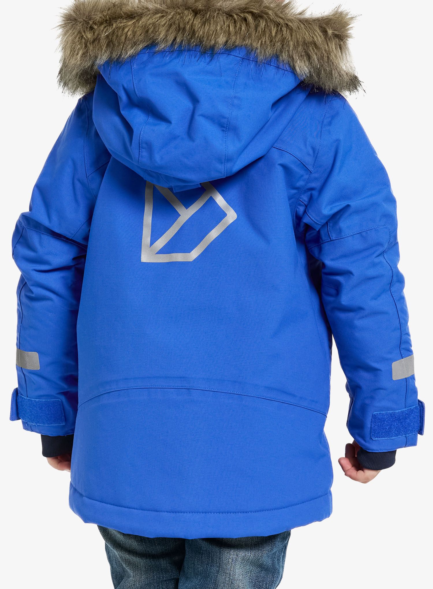 Dětská bunda Didriksons Bjarven Parka 3 - caribbean blue