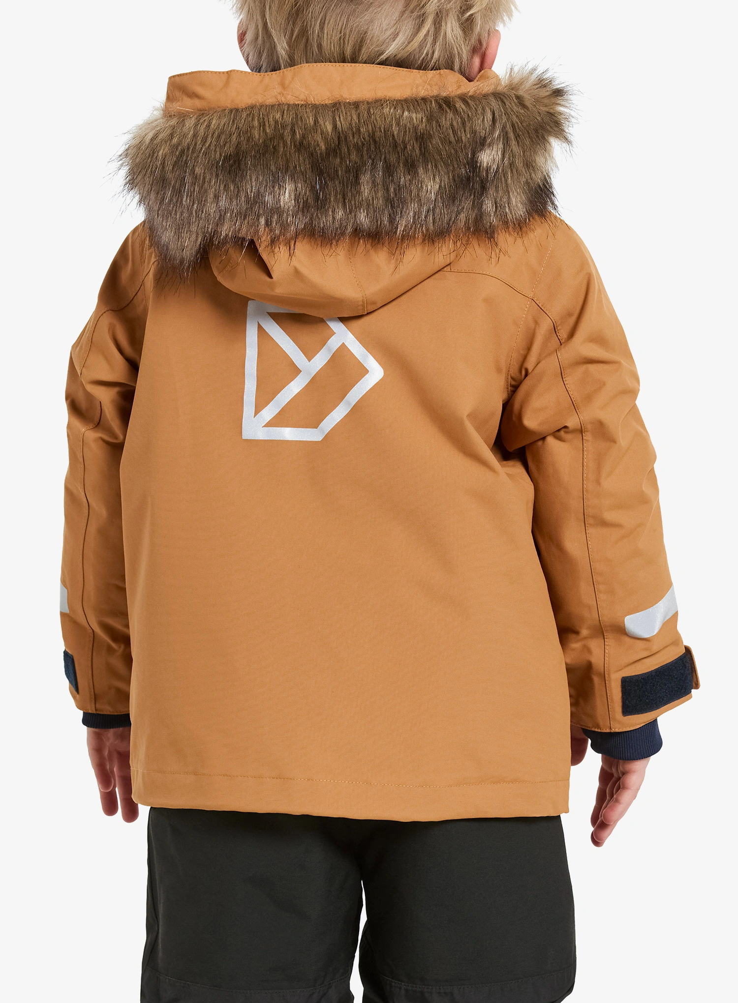Dětská bunda Didriksons Bjarven Parka 4 - almond tree