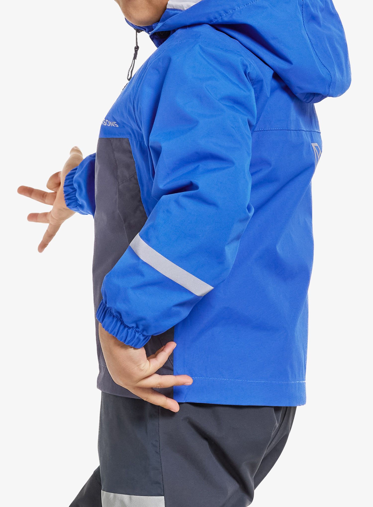 Dětská bunda Didriksons Bladet Jacket - caribbean blue