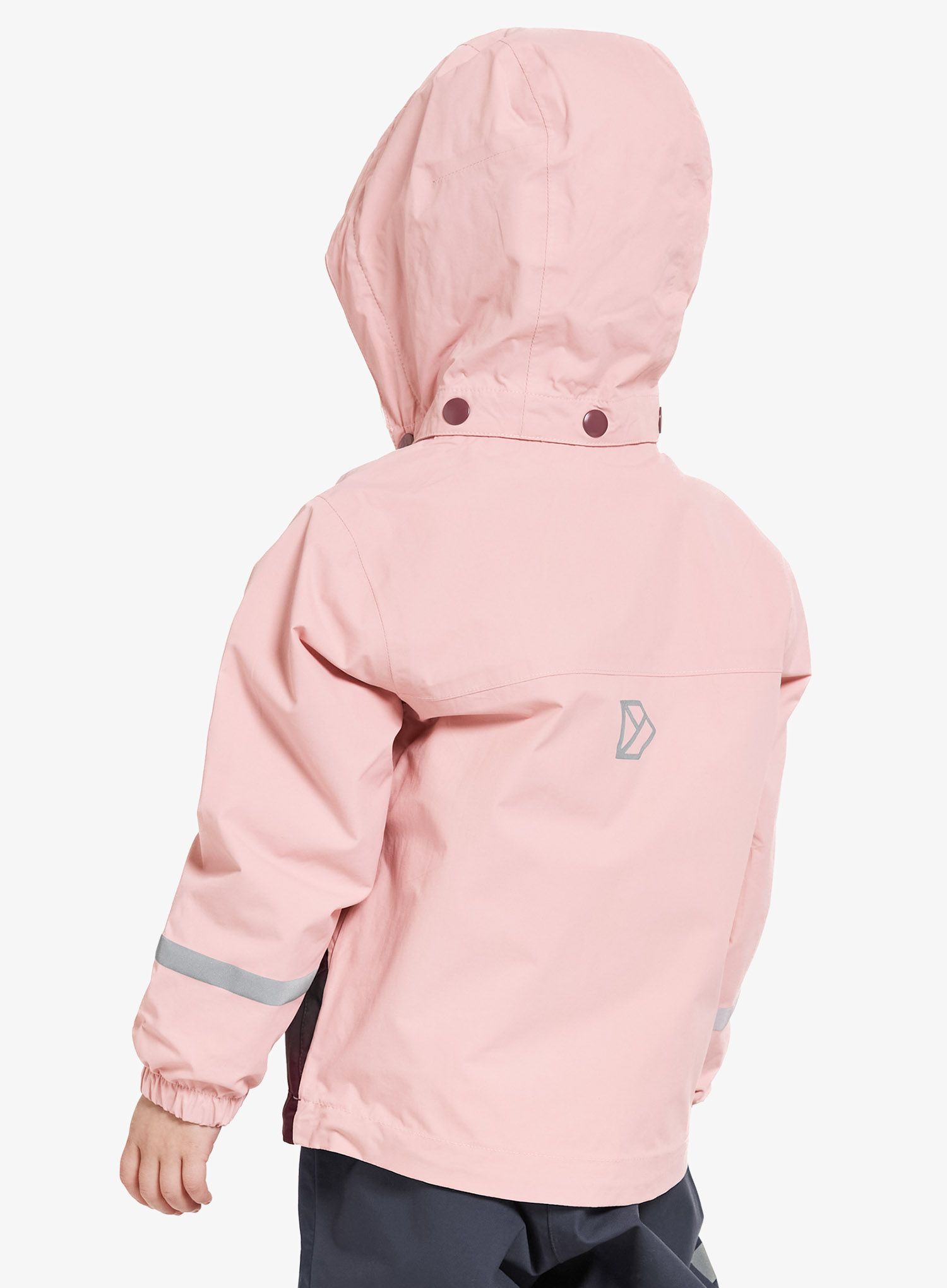 Dětská bunda Didriksons Bladet Jacket - dusty pink