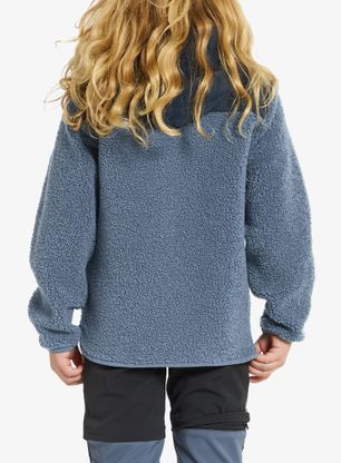 Dětská bunda Didriksons Exa Full Zip - true blue