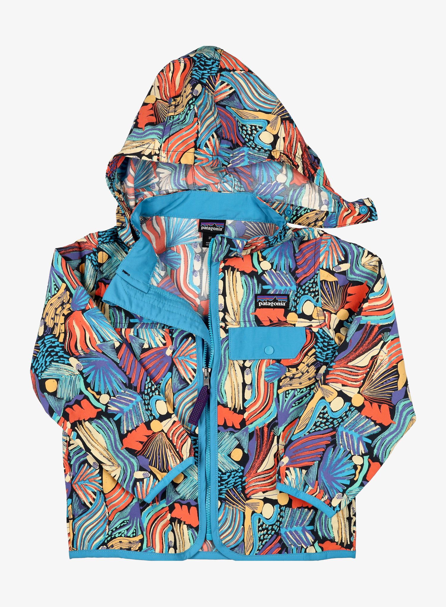 Dětská bunda Patagonia Baby Baggies Jacket  - pitch blue