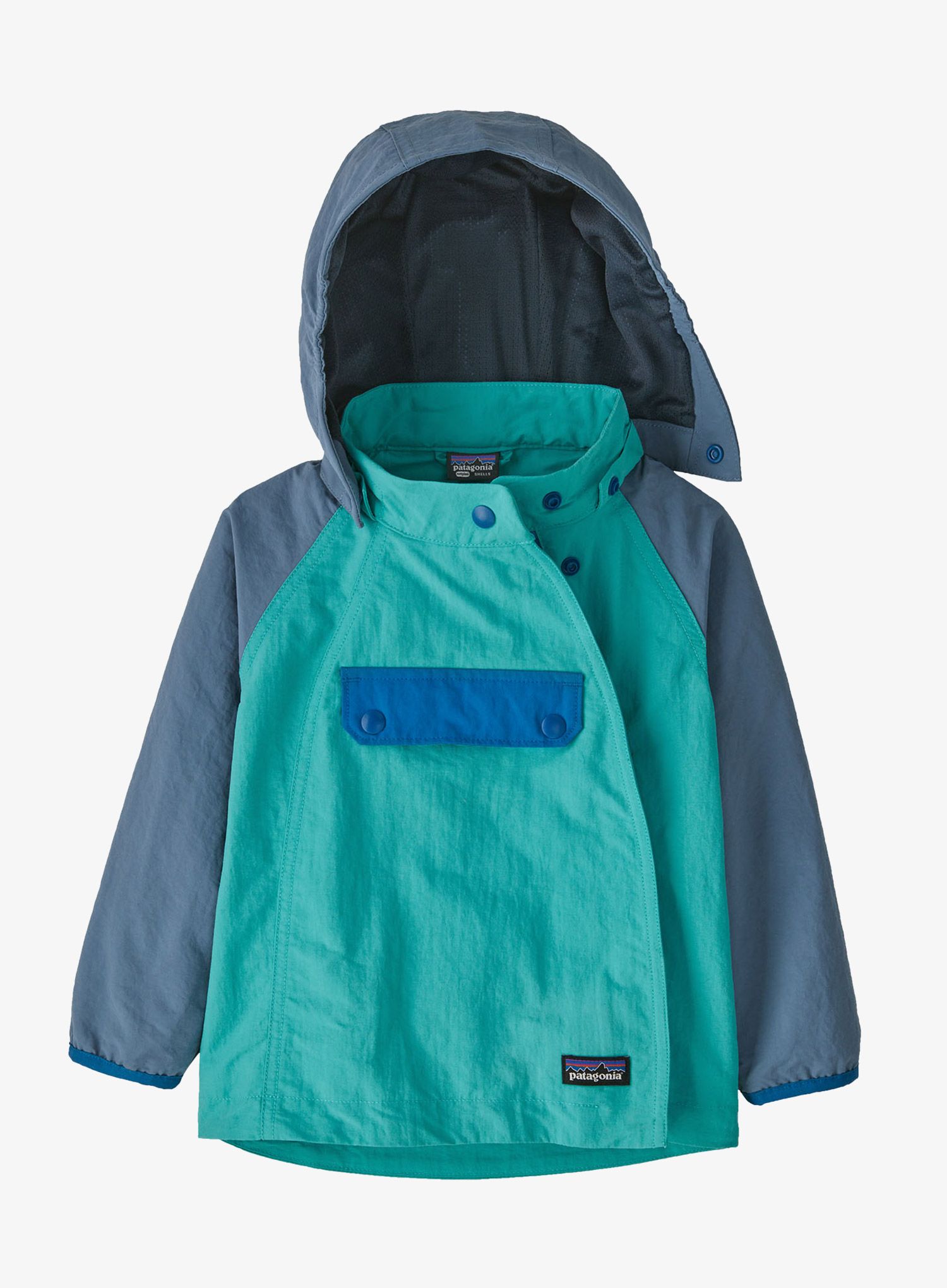 Dětská bunda Patagonia Baby Isthmus Anorak - subtidal blue