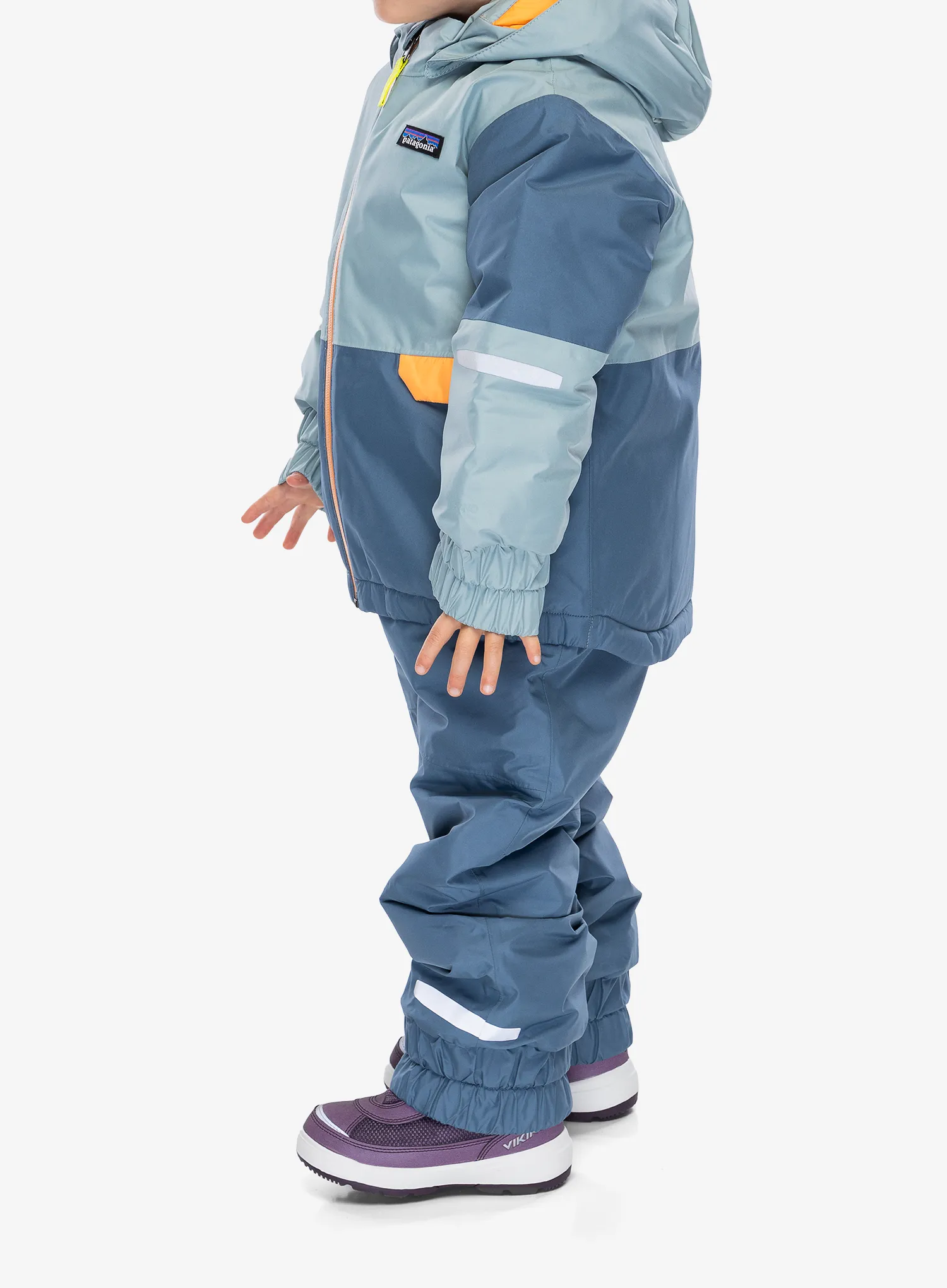 Dětská bunda Patagonia Baby Snow Pile Jacket - thermal blue