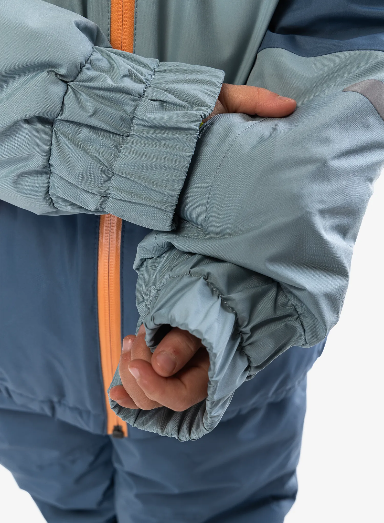 Dětská bunda Patagonia Baby Snow Pile Jacket - thermal blue