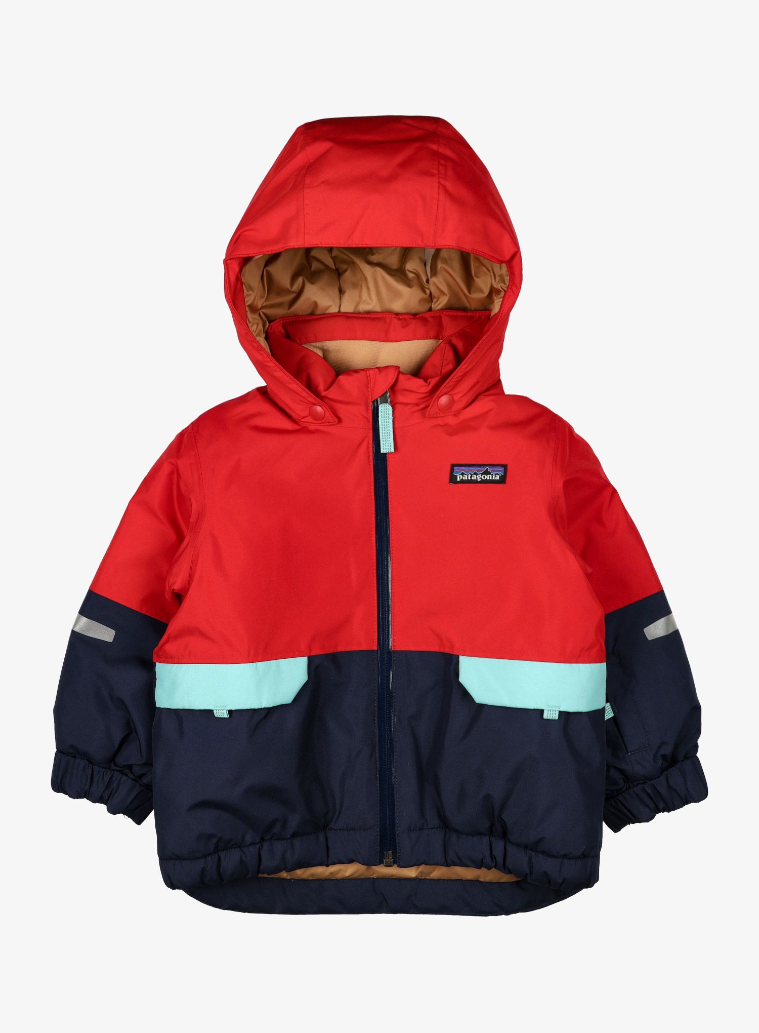 Dětská bunda Patagonia Baby Snow Pile Jacket - touring red