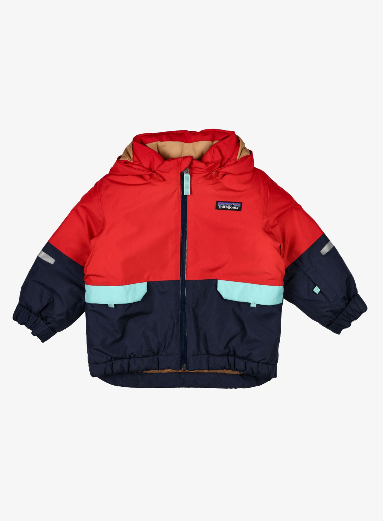 Dětská bunda Patagonia Baby Snow Pile Jacket - touring red
