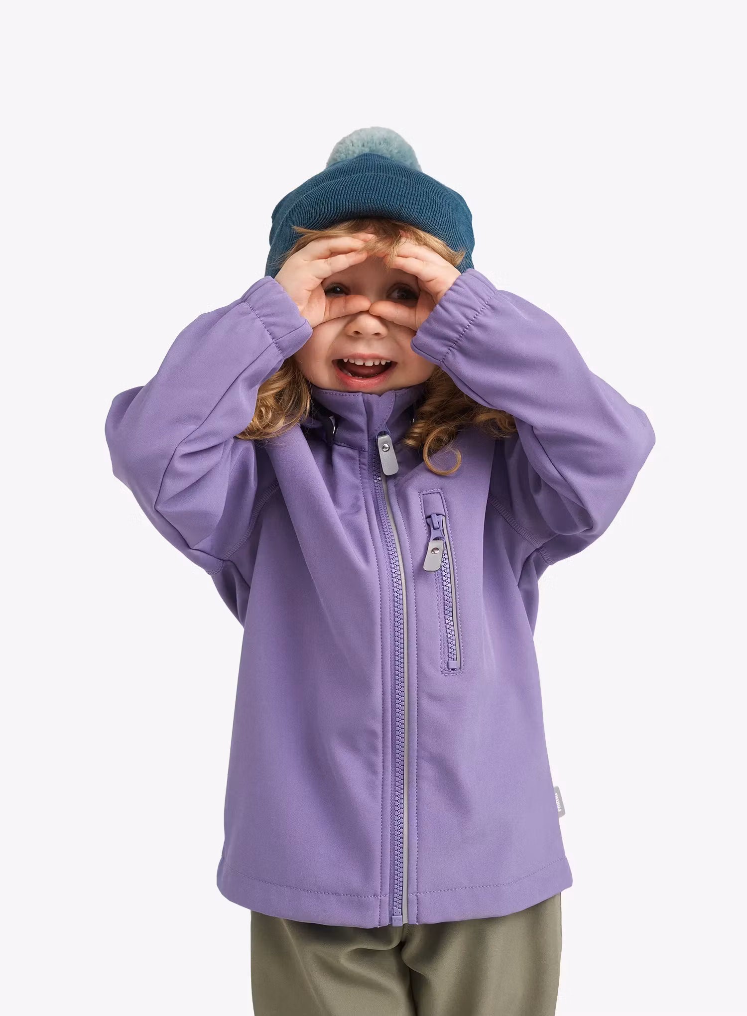Dětská bunda Reima Vantti - misty violet