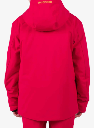Dětská bunda Rossignol Strawpile Jacket - ruby red