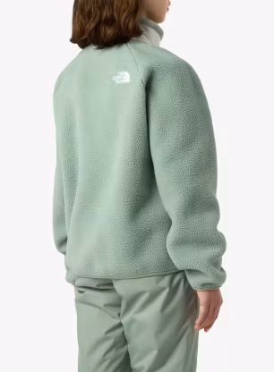 Dívčí bunda The North Face Yumiori Full Zip Jacket - slate moss/white dune