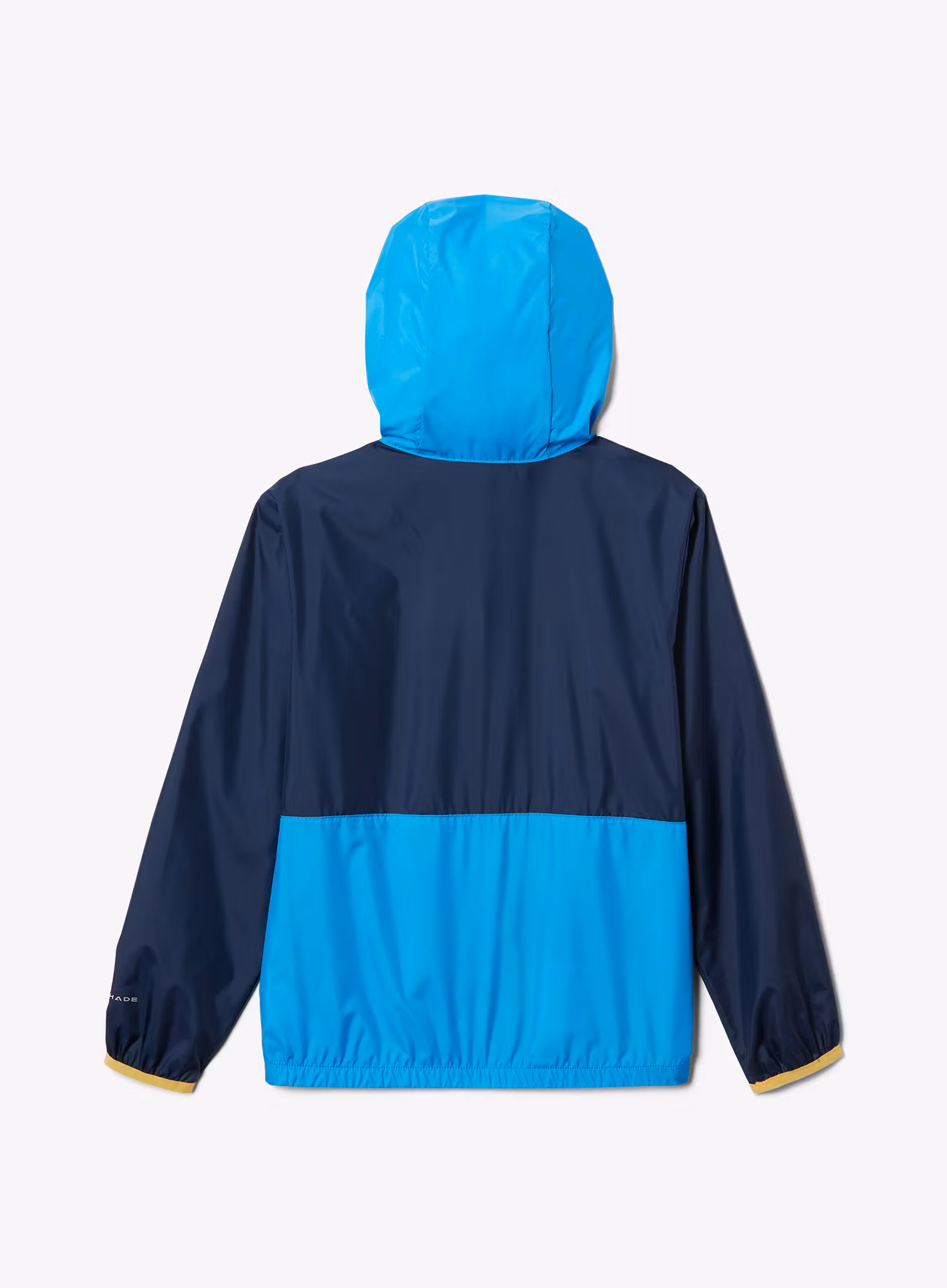 Dívčí bunda Columbia Back Bowl Hooded Windbreaker - coll navy/compass blue/golden