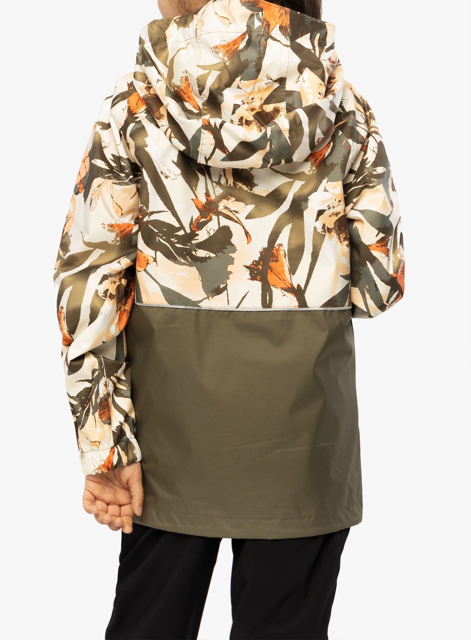 Dívčí bunda Columbia Dalby Springs Jacket - chalk floriculture/stone green