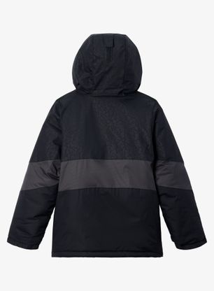 Dívčí bunda Columbia Horizon Ride II Jacket - black posies empossed/shark