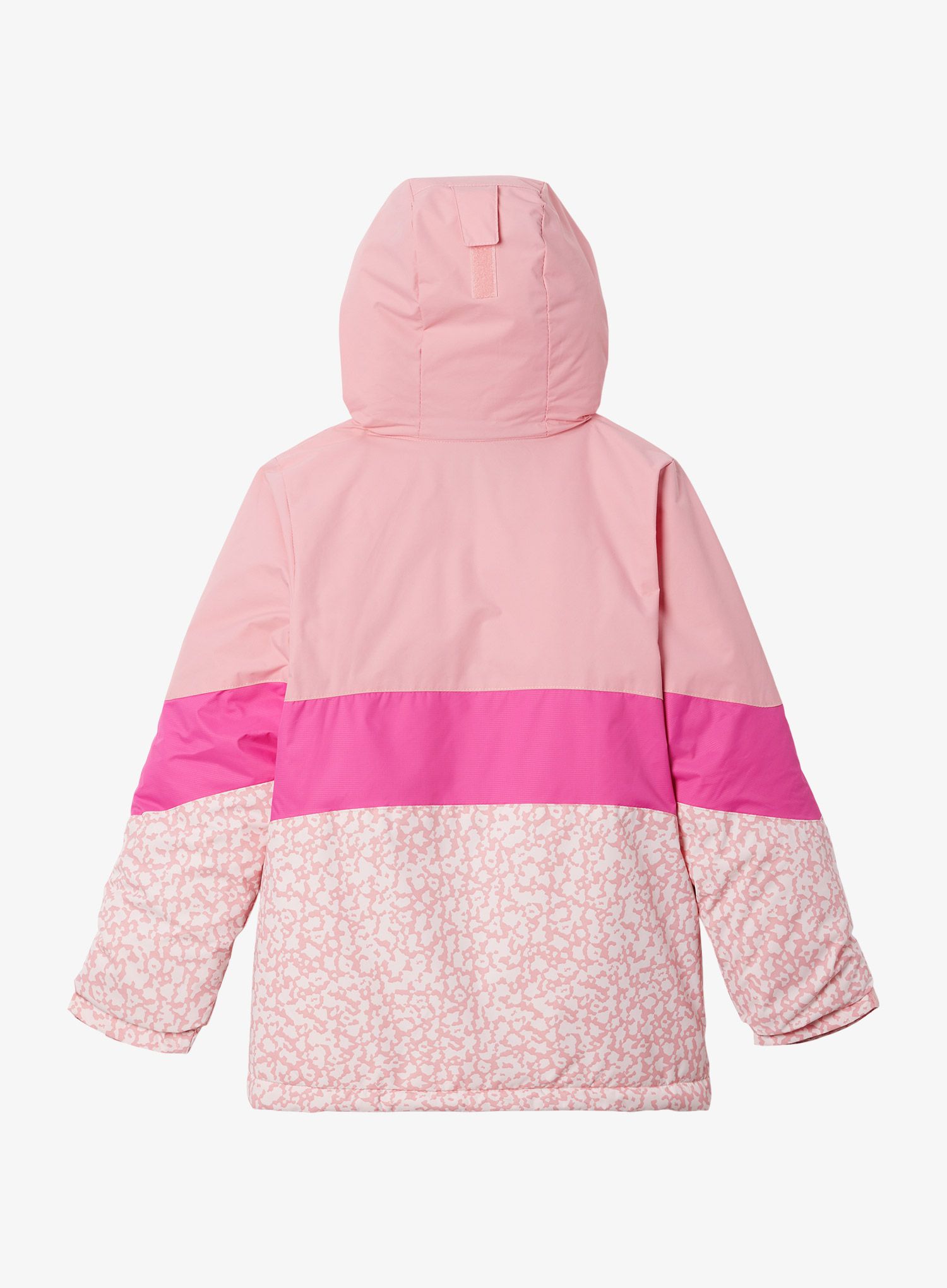Dívčí bunda Columbia Horizon Ride II Jacket - pink orchid posies/pink ice