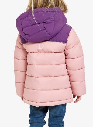 Dívčí bunda Didriksons Fox Jacket - dusty pink