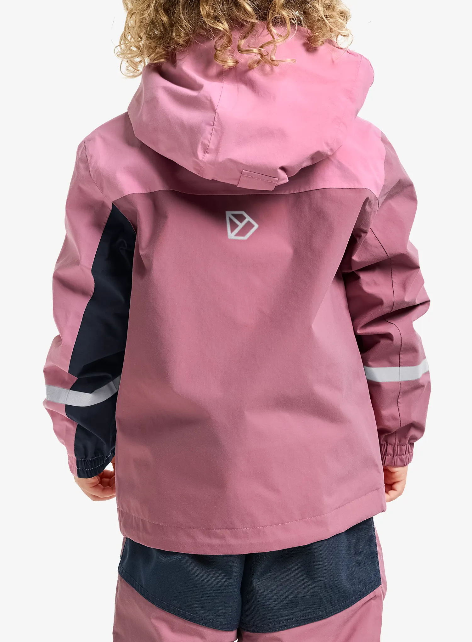 Dívčí bunda Didriksons Pilvi JKT 2 - heather pink