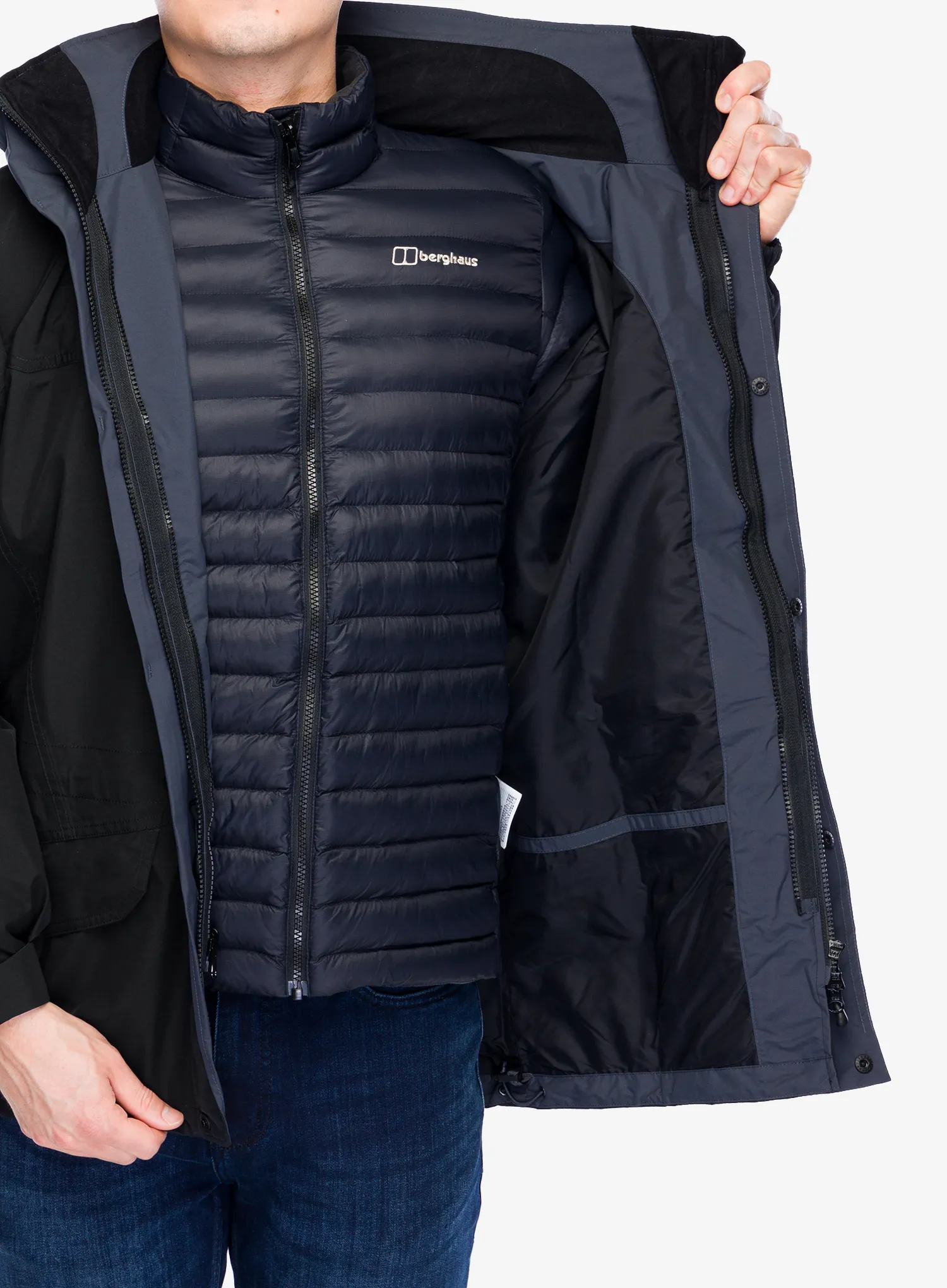 GORE TEX bunda Berghaus Cornice Jacket IA - black/black
