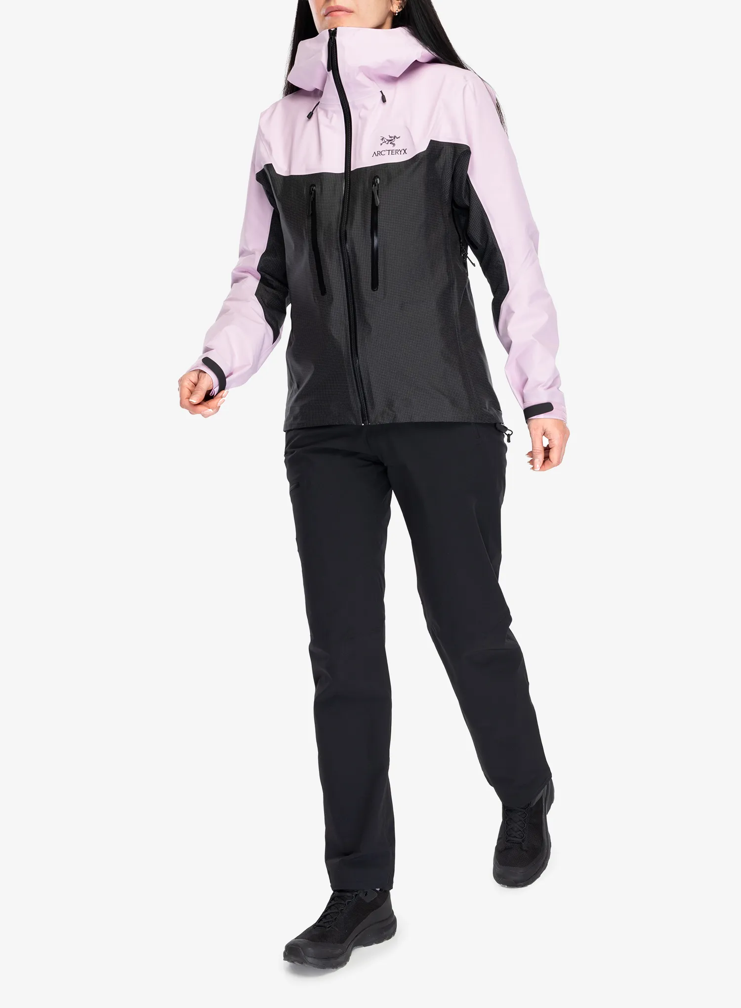 GORE TEX bunda dámská Arcteryx Alpha Jacket - pineberry/black
