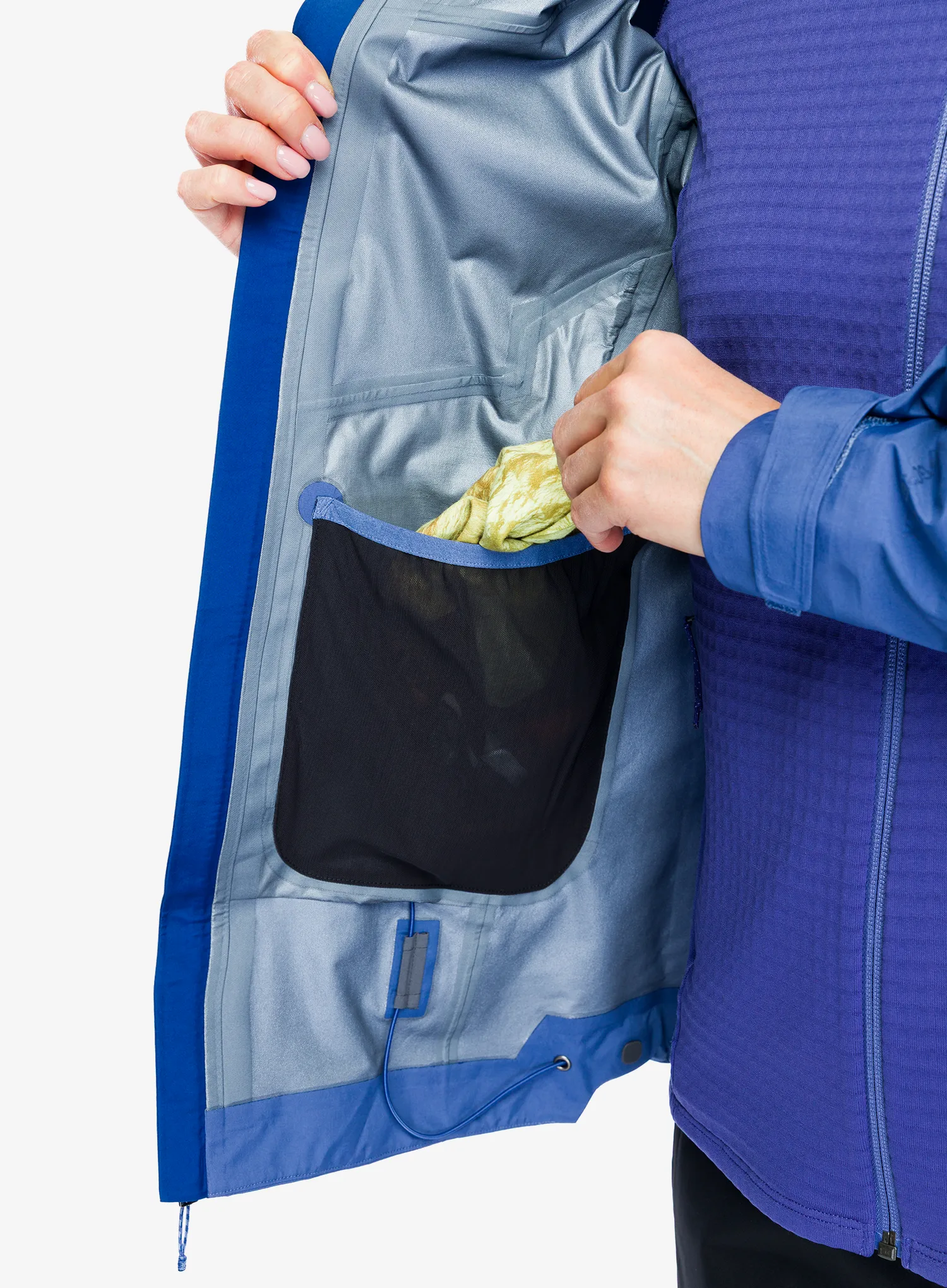 GORE TEX bunda dámská Patagonia Super Free Alpine Jacket - current blue