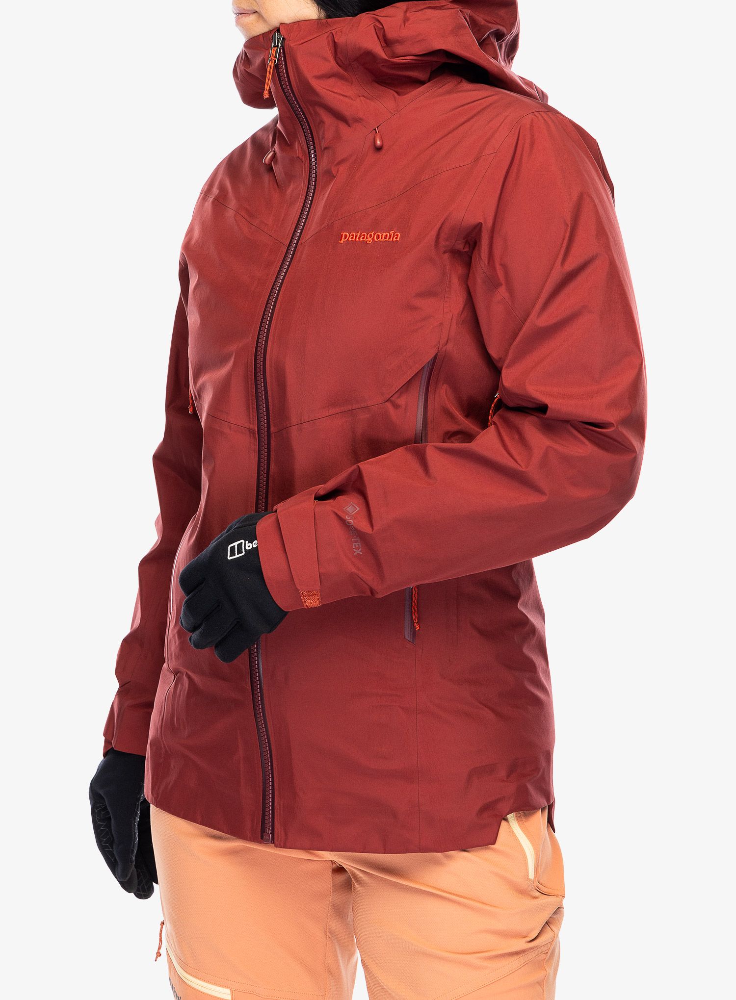 GORE TEX bunda dámská Patagonia Super Free Alpine Jacket - oxide red
