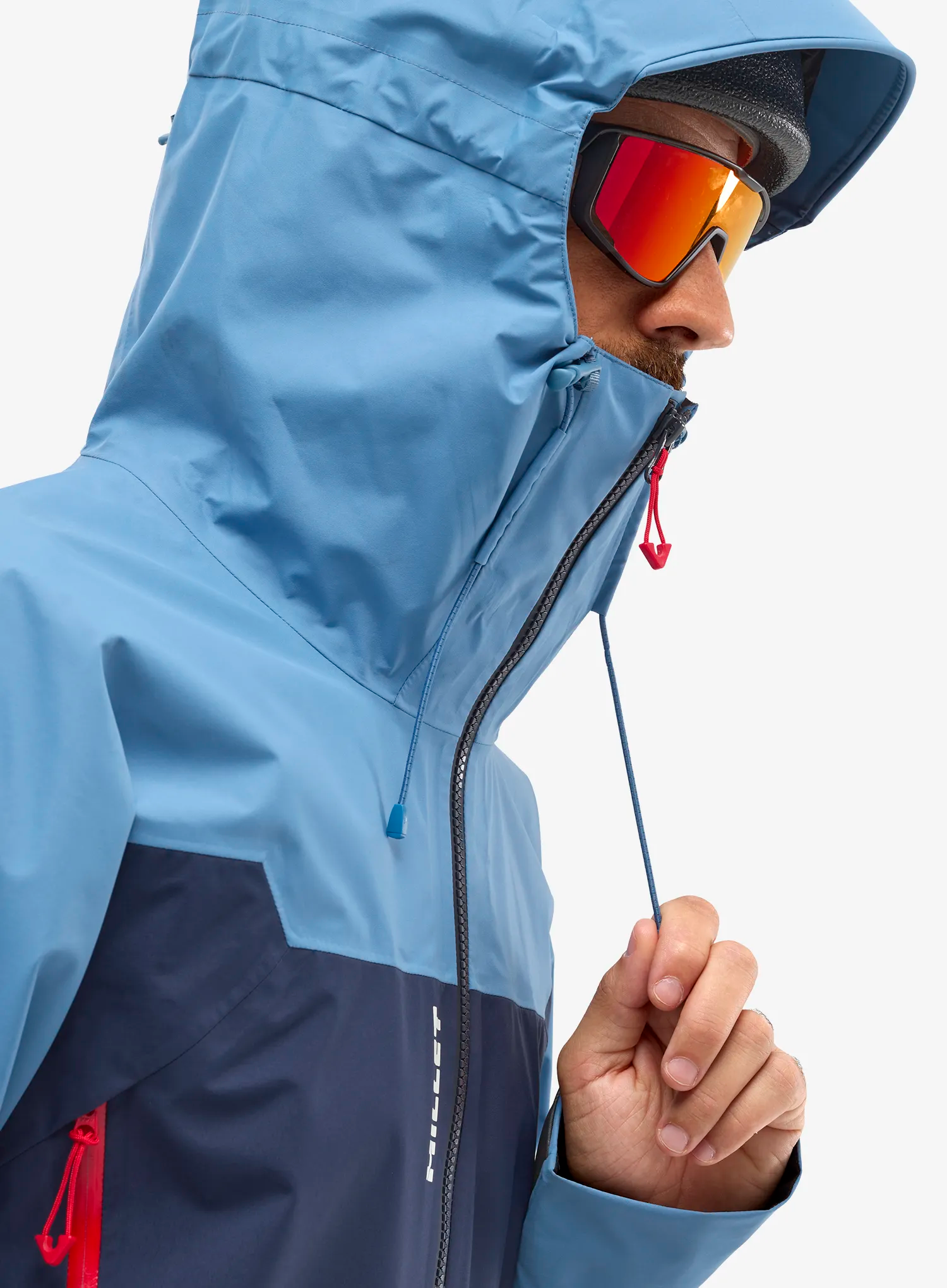 GORE TEX bunda Millet Kamet Light GTX Jkt - saphir/coronet blue