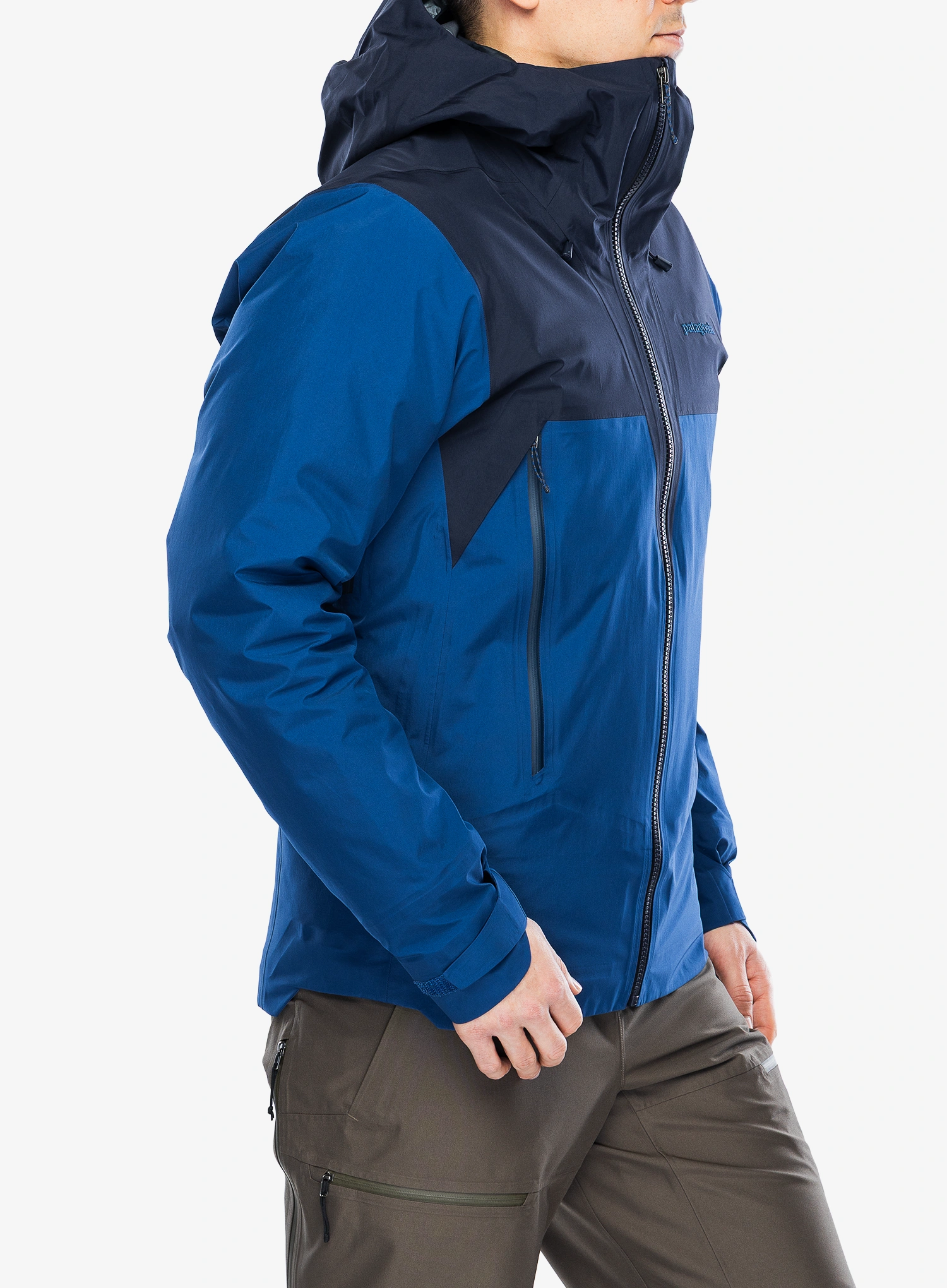 GORE TEX bunda Patagonia Super Free Alpine Jacket - clement blue