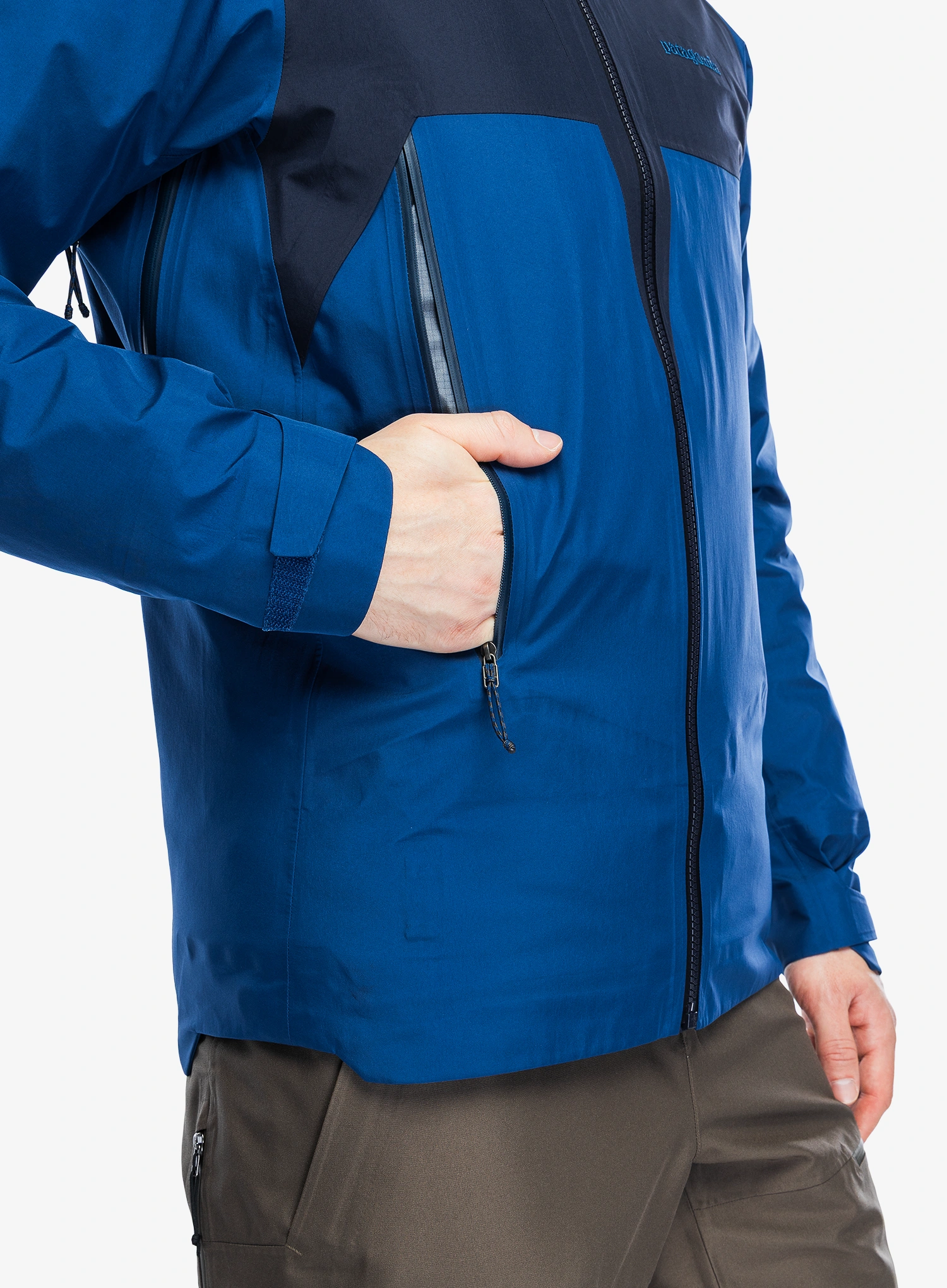 GORE TEX bunda Patagonia Super Free Alpine Jacket - clement blue