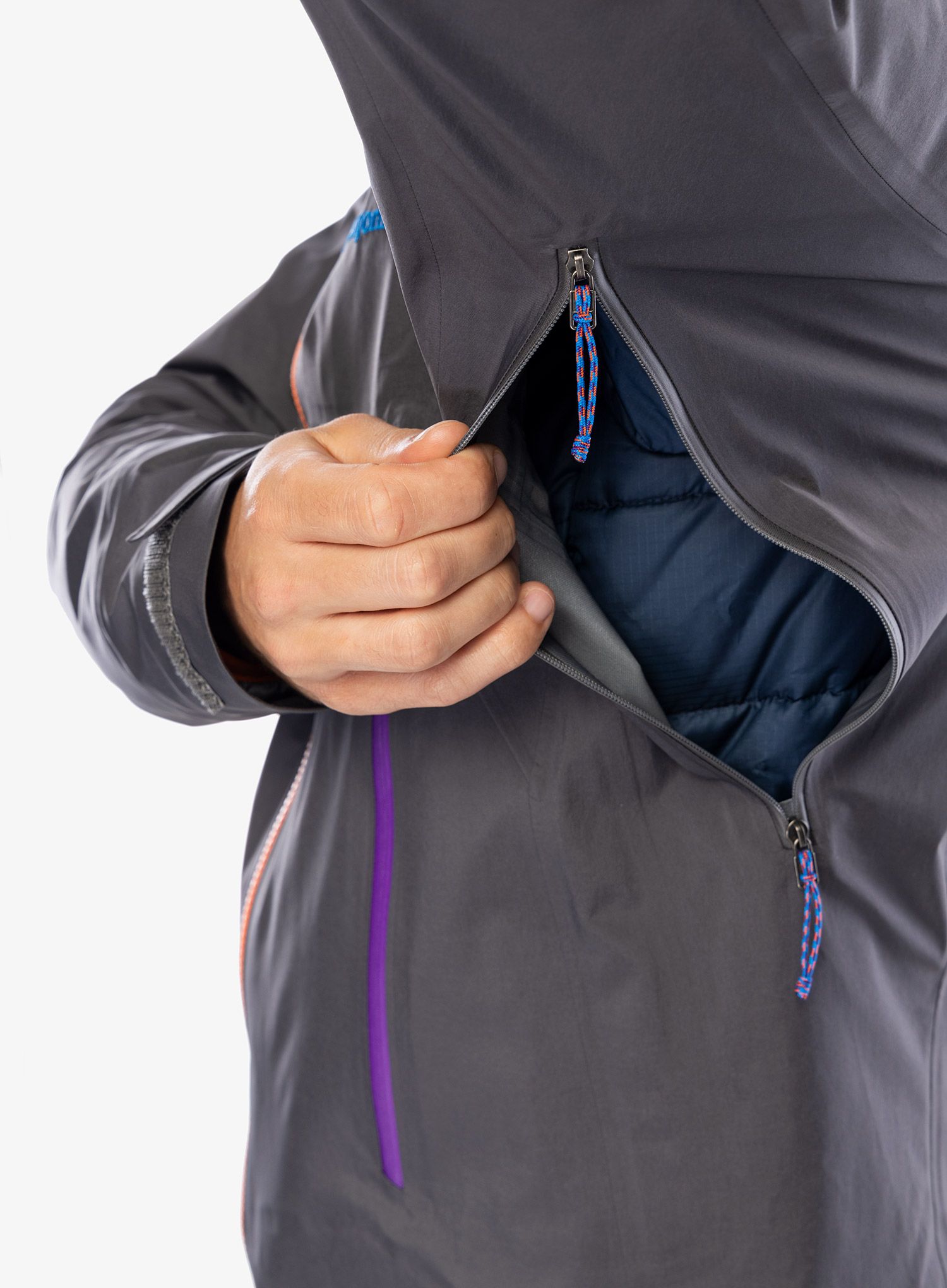GORE TEX bunda Patagonia Super Free Alpine Jacket - forge grey