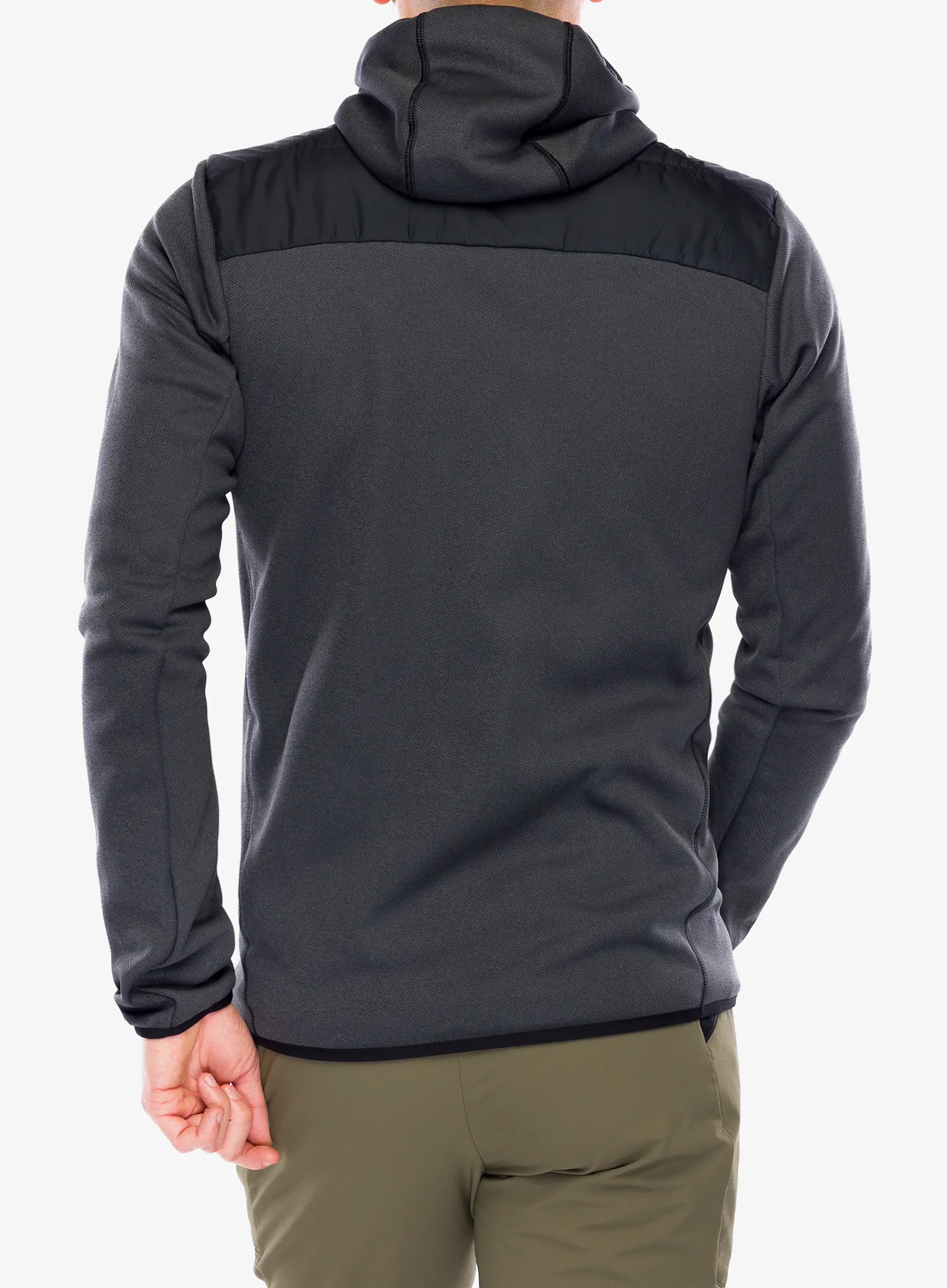 Hybridní bunda adidas TERREX Multi Hybrid Insulated Hooded Jacket - black
