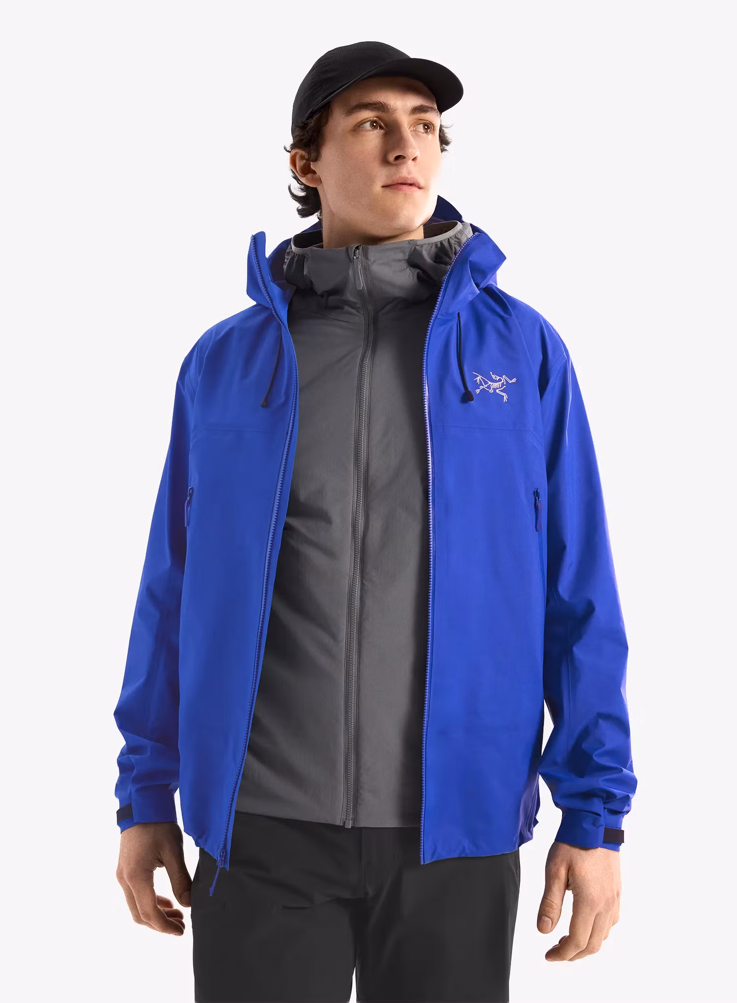 Hybridní bunda Arcteryx Atom SL Hoody - cloud
