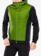 Hybridní bunda BlackYak Burlina Hoody - twist of lime