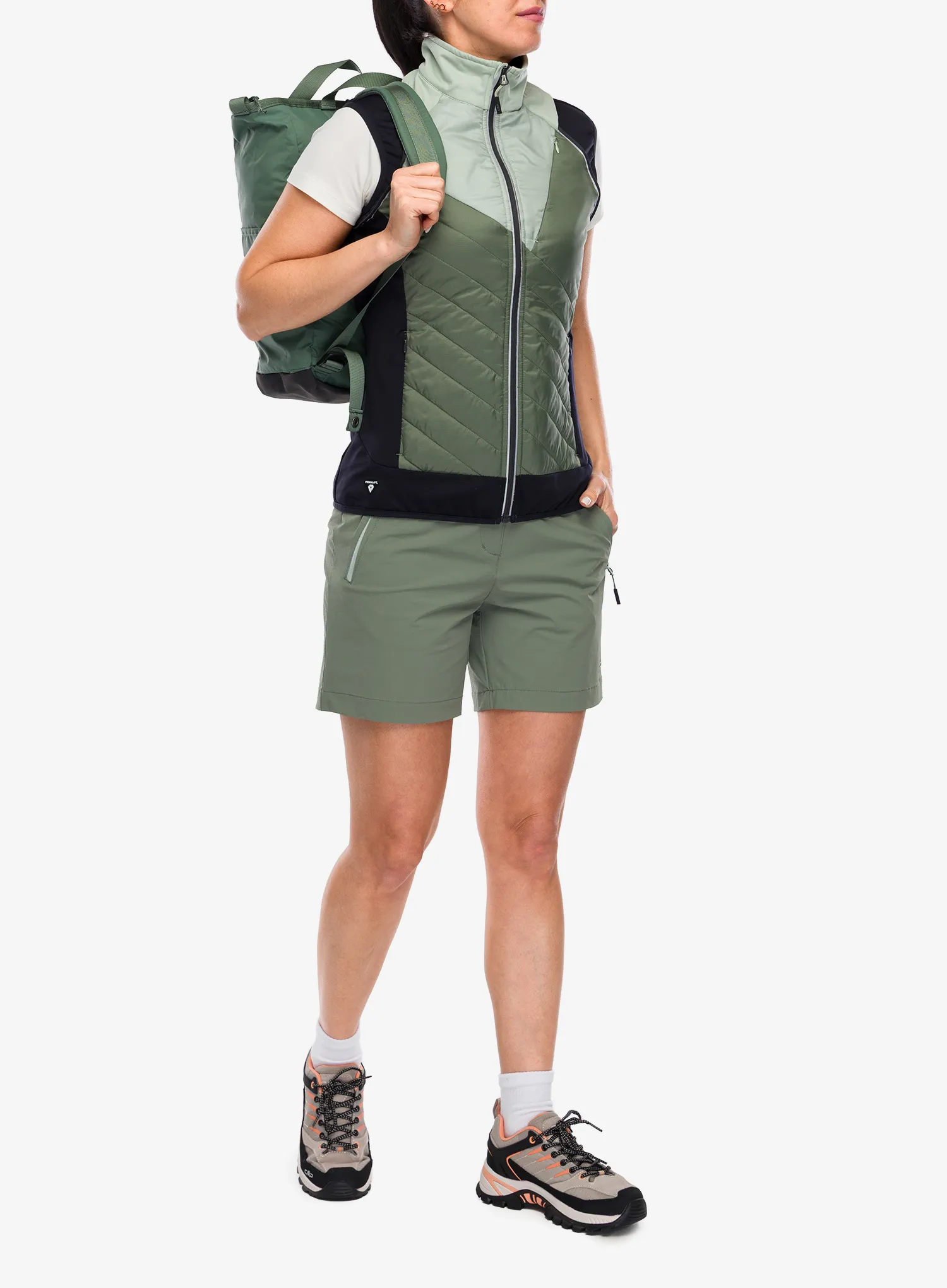 Hybridní bunda dámská CMP Lunexa Jacket - pistacchio