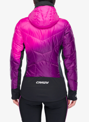 Hybridní bunda dámská Crazy Jacket Exit - pop